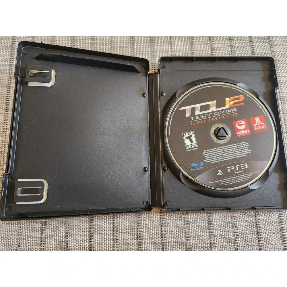 Test Drive Unlimited 2 Sony PlayStation 3 PS3 Game Case Disc Only Atari‎ Rated T